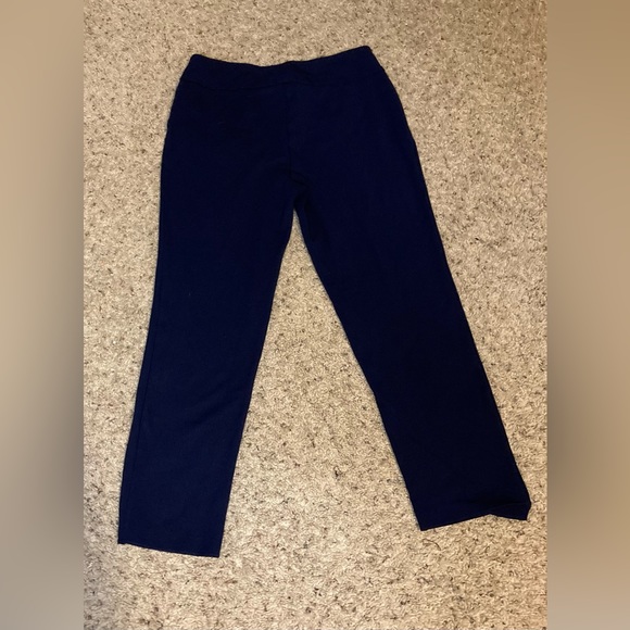 2/$15 New‎ directions petite - blue work pants - Picture 2 of 5